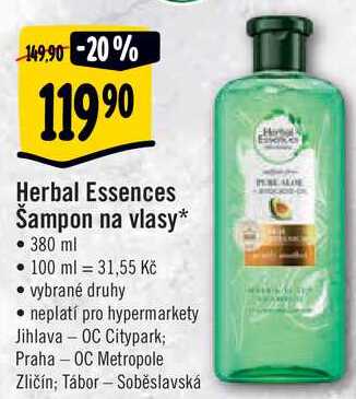 Herbal Essences Šampon na vlasy, 380 ml 
