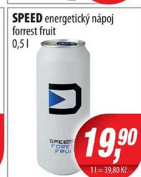 SPEED energetický nápoj forrest fruit 0,5l