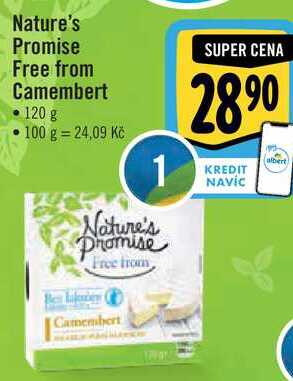 Nature's Promise Free from Camembert, 120 g