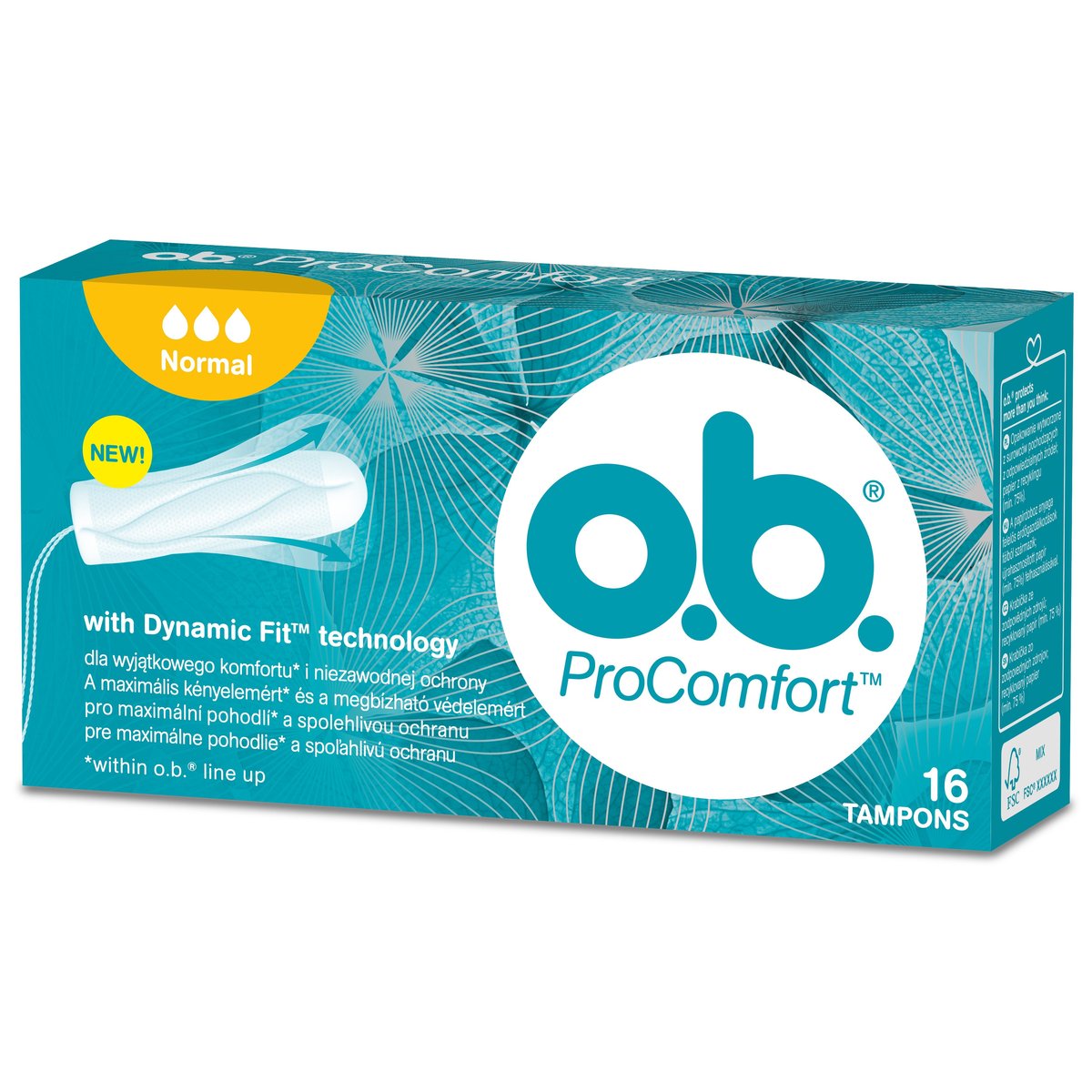 O.b. ProComfort Normal Tampony V Akci | AkcniCeny.cz