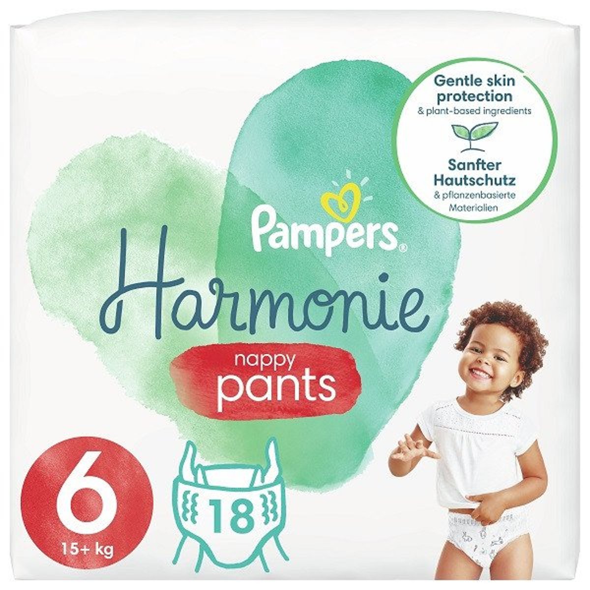 Pampers Pants harmonie plenkové kalhotky 6 (15+ kg)