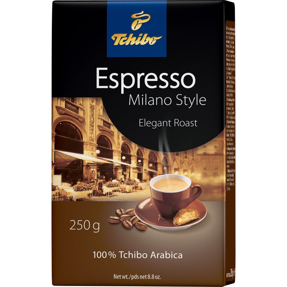 Tchibo Espresso Milano pražená mletá káva