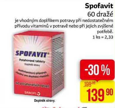Spofavit 60 dražé