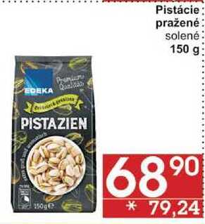 Pistácie pražené solené, 150 g
