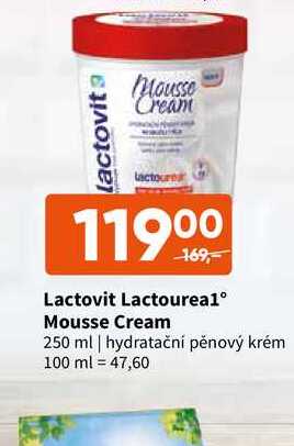 Lactovit Lactourea1° Mousse Cream 250 ml Terno