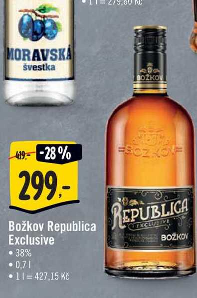  Božkov Republica Exclusive   38%  0,71 