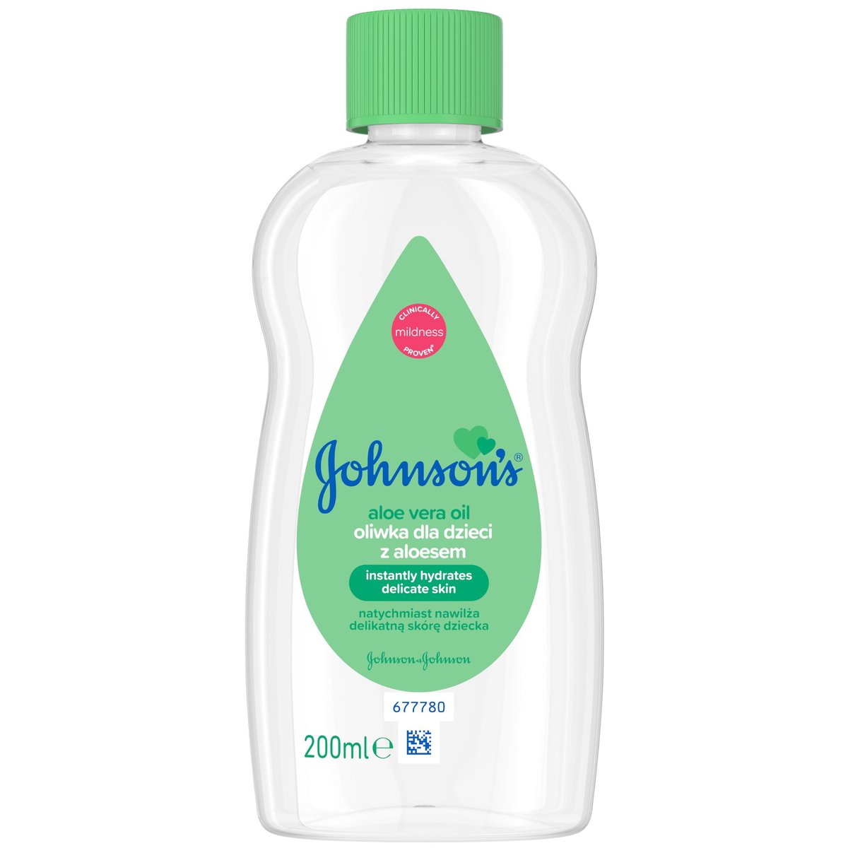 Johnson's® Dětský olej s aloe vera