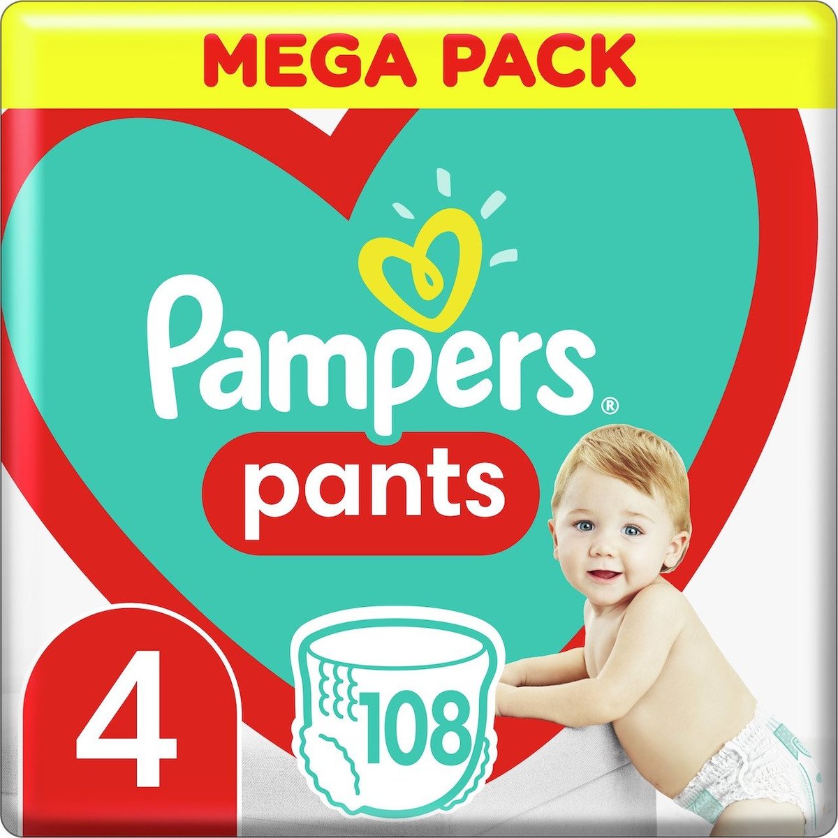 Pampers Pants plenkové kalhotky 4 (9–15 kg)