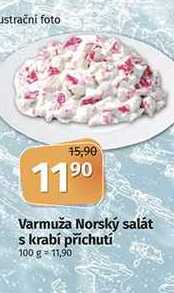 Varmuža Norský salát s krabí příchutí 100 g