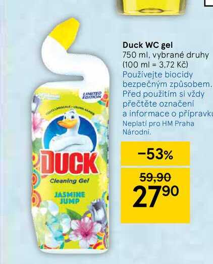 Duck WC gel 750 ml