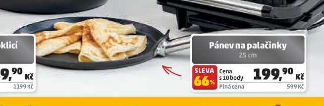 Pánev na palačinky 25 cm