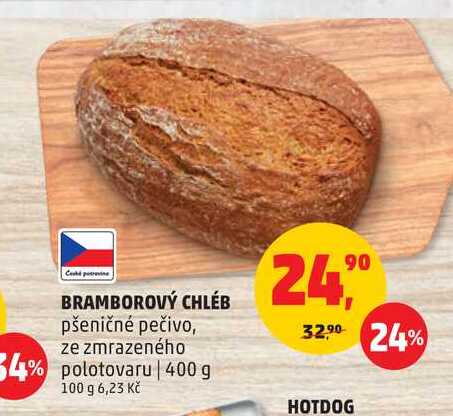BRAMBOROVÝ CHLÉB, 400 g