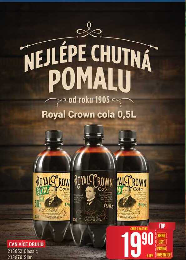 ARCHIV | Royal Crown cola 0,5L v akci platné do: 1.3.2022 | AkcniCeny.cz