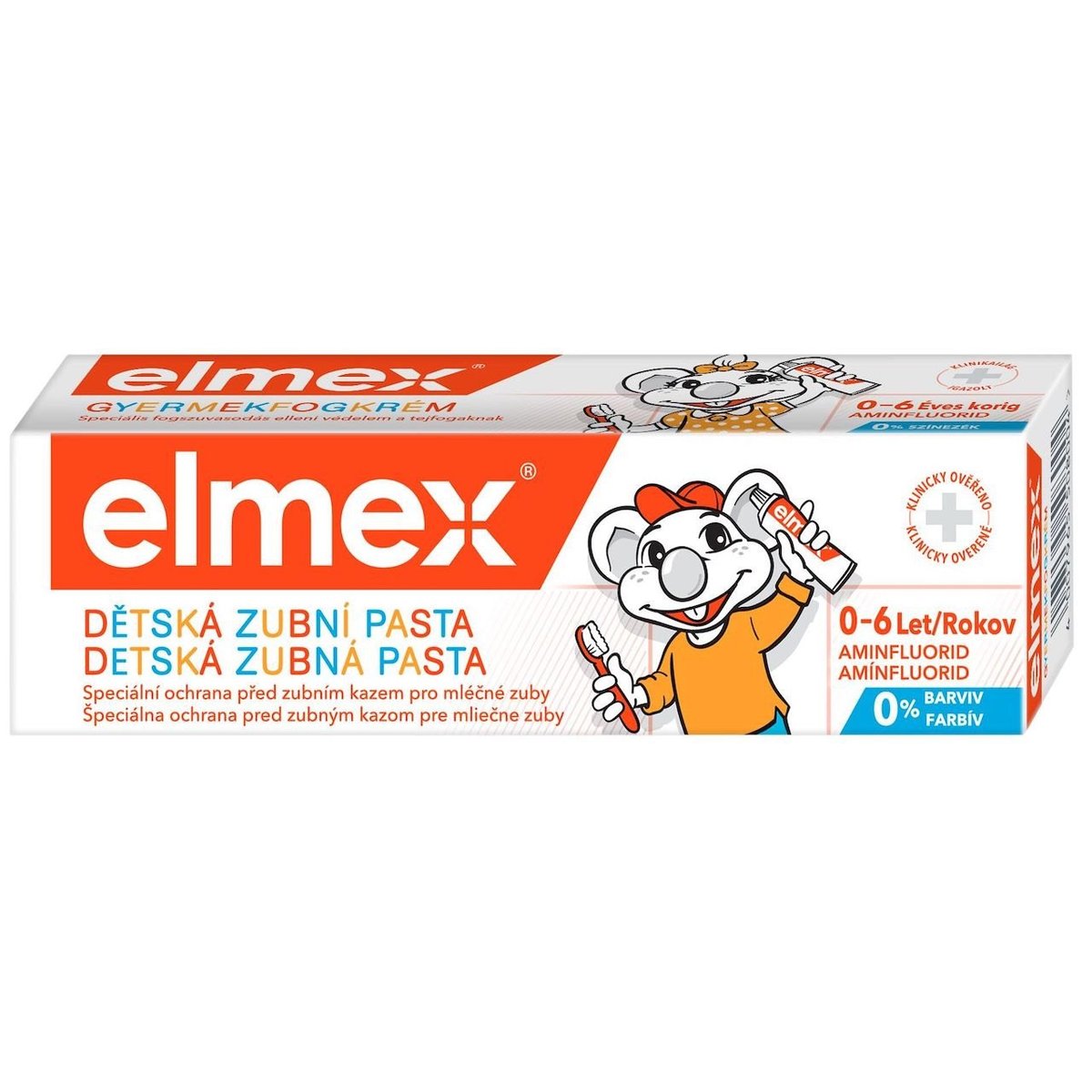 Elmex Kids Zubní pasta pro děti od prvního zoubku do 6 let