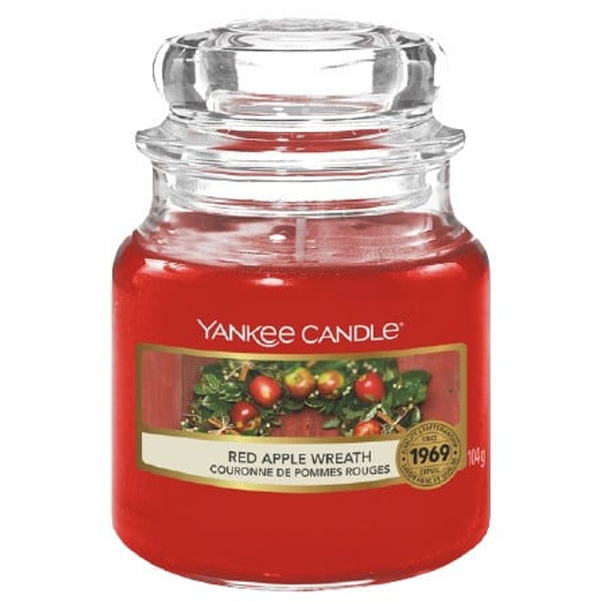 Yankee Candle Classic Red Apple Wreath malá vonná svíčka