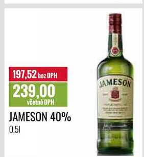 JAMESON 40% 0,5 l