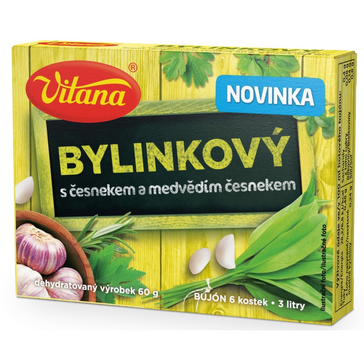 ARCHIV | Vitana Bylinkový bujón s česnekem 3l v akci platné do: 13.3. ...