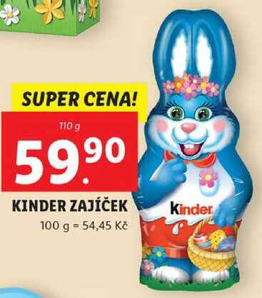 KINDER ZAJÍČEK, 110 g