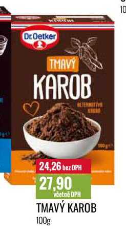 Dr. Oetker TMAVÝ KAROB 100g
