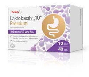Dr.Max Laktobacily „10“ Premium, 40 cps.