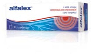 Alfalex rektální mast s aplikátorem, 25 g