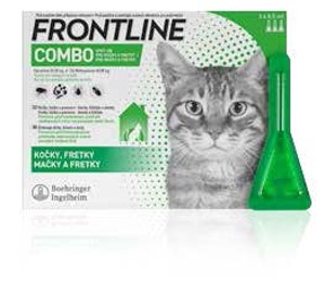 FRONTLINE COMBO spot-on pro kočky 0,5 ml 3 pipety
