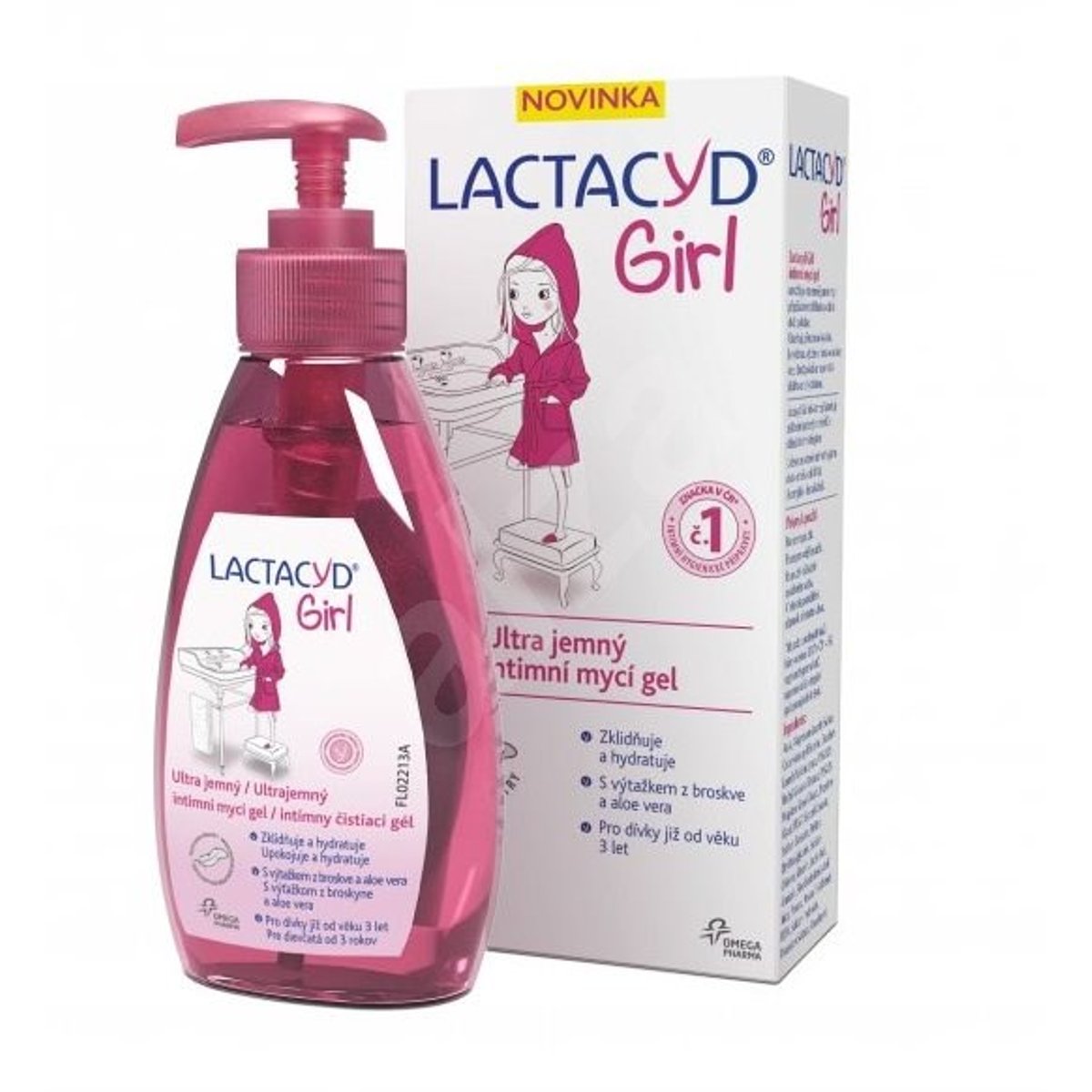 Lactacyd Girl Ultra Jemný Intimní Mycí Gel 200ml V Akci Akcnicenycz 4869