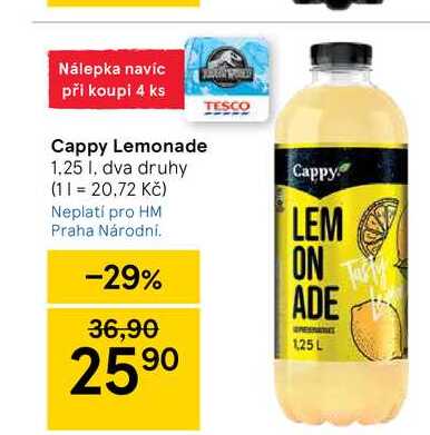 Cappy Lemonade 1,25 l