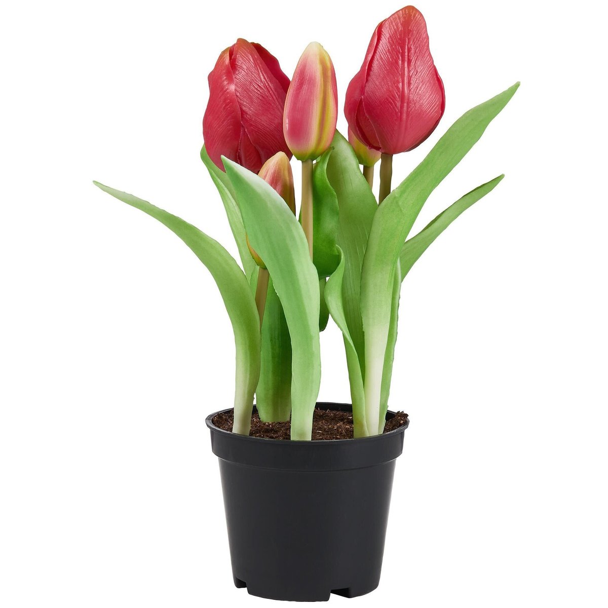 Butlers Tulipány "Real Touch" v květináči – růžové