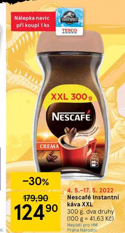 Nescafé Instantní káva XXL 300 g