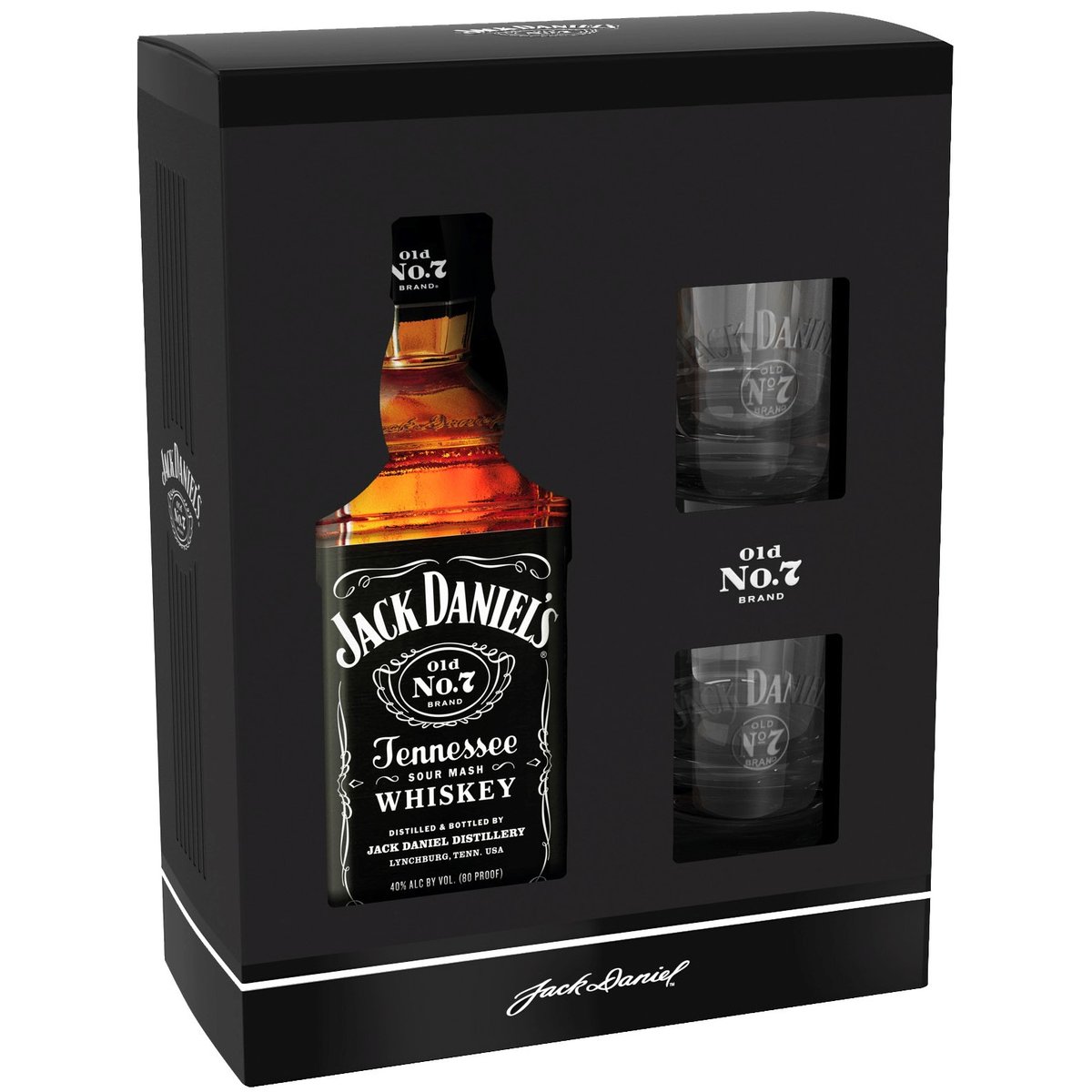 Jack Daniel's + 2 skleničky