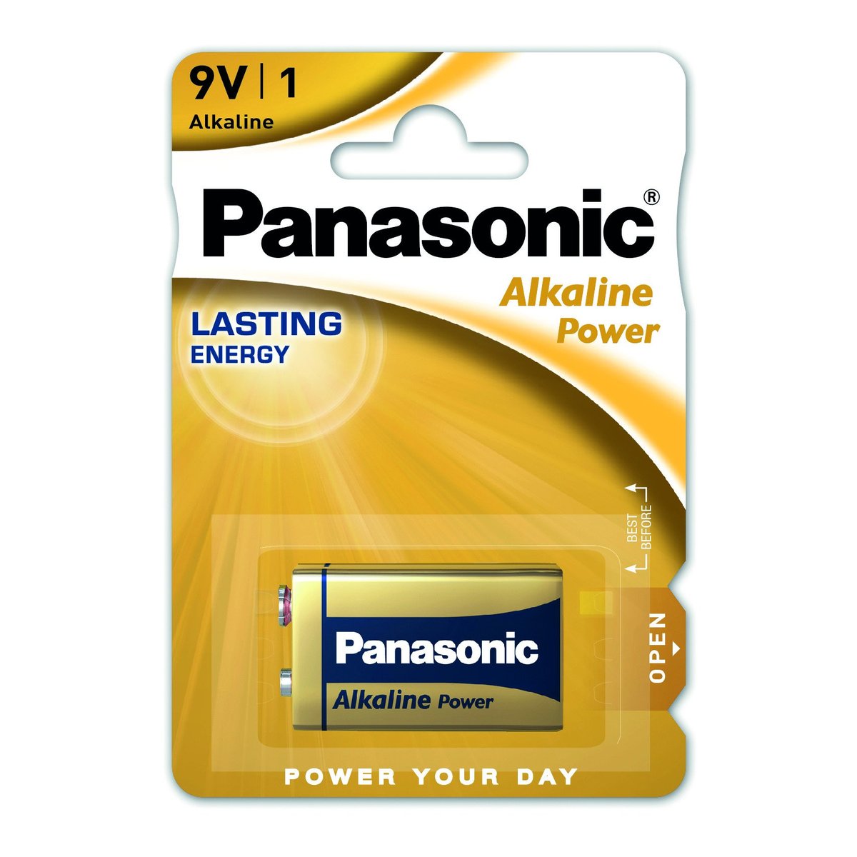 Panasonic Alkaline power 9V baterie