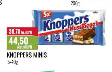 Storck KNOPPERS MINIS 5 x 40g 