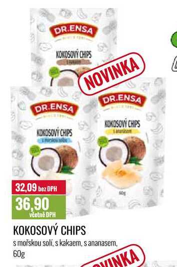 Dr. Ensa Kokosový chips 60g 