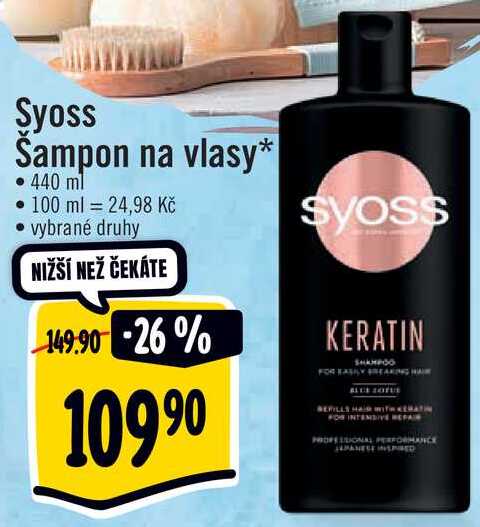 Syoss Šampon na vlasy, 440 ml