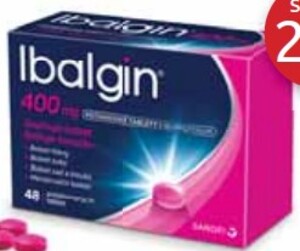 Ibalgin® 400 mg 48 potahovaných tablet