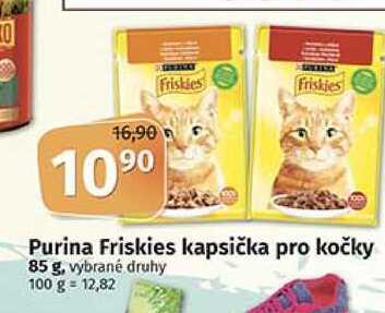 Purina Friskies kapsička pro kočky 85 g, vybrané druhy 