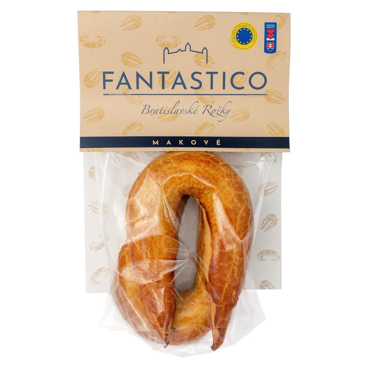 Fantastico Bratislavský rohlíček makový, 2 ks