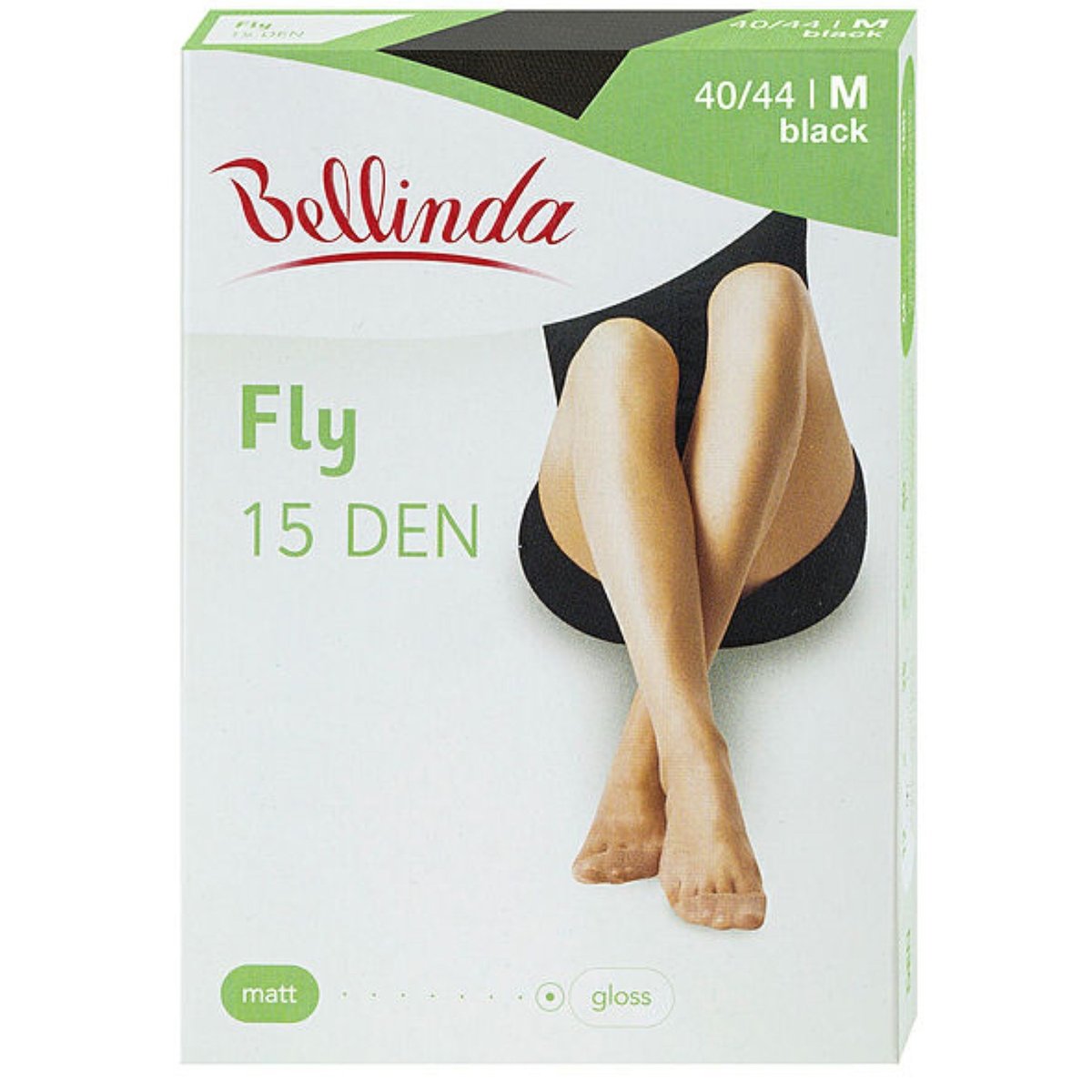 Bellinda Punčochové kalhoty FLY 15, černé, vel. M