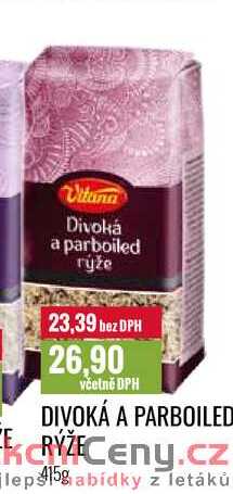 Vitana Divoká a parboiled rýže 415g 