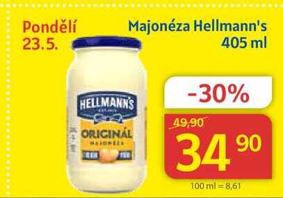 Hellmann's Majonéza 405 ml   