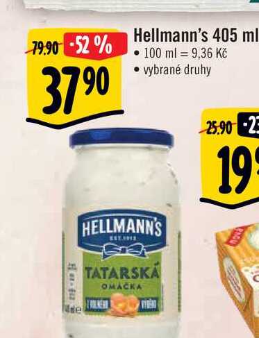  Hellmann's 405 ml  