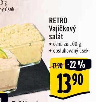  RETRO Vajíčkový salát 100 g