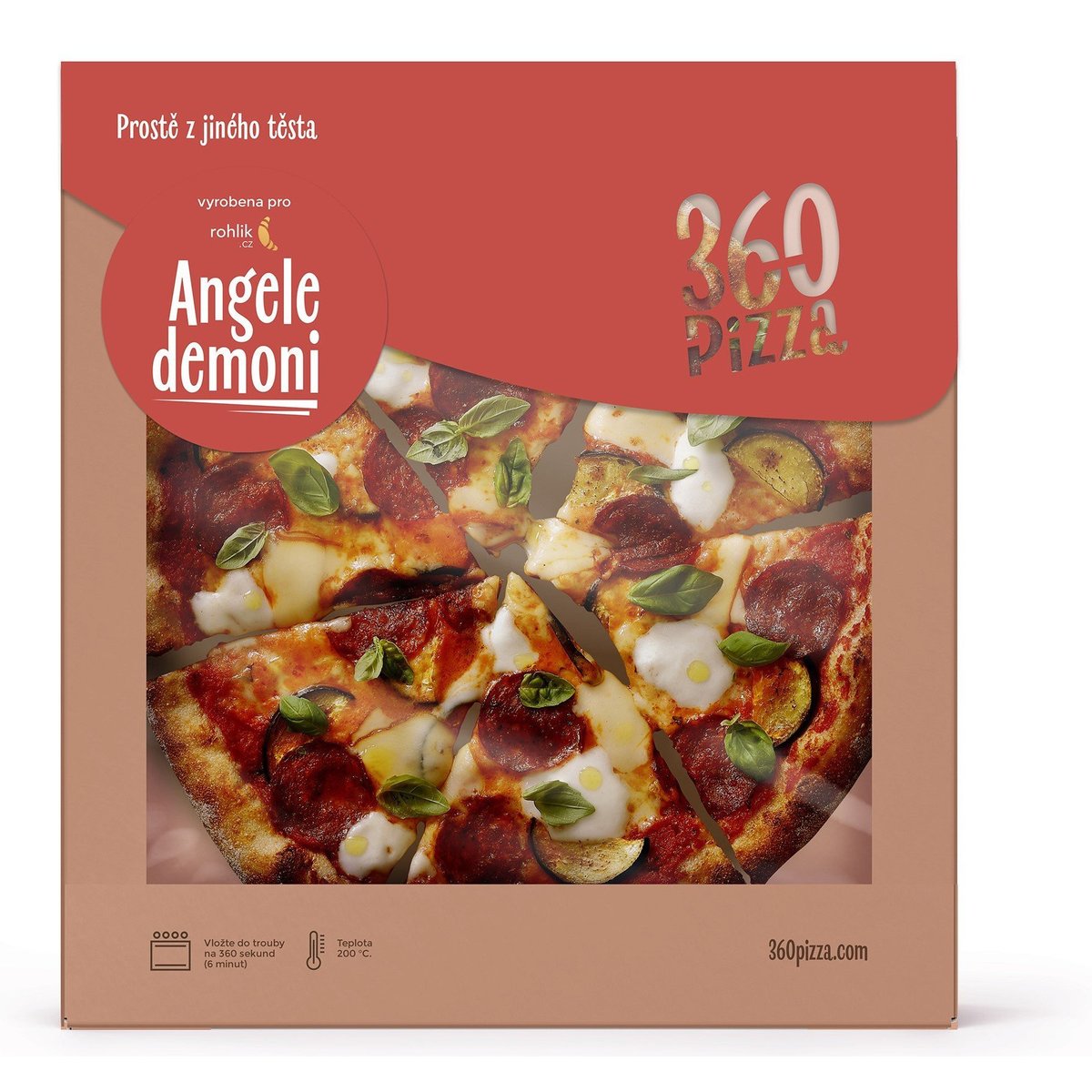 360 pizza Angeli Demoni