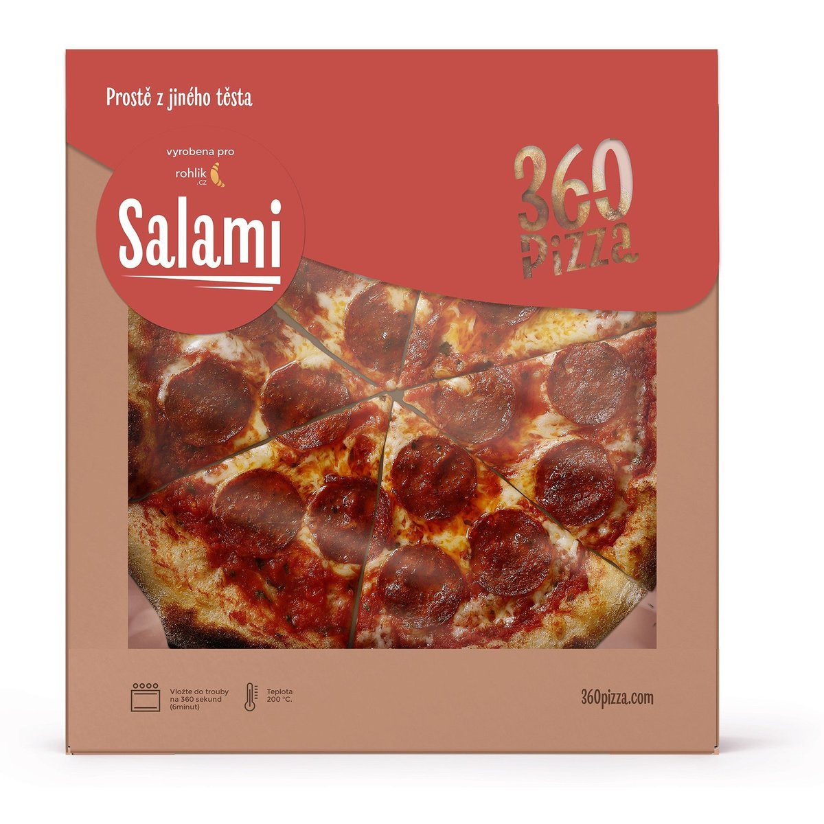 360 pizza Salami