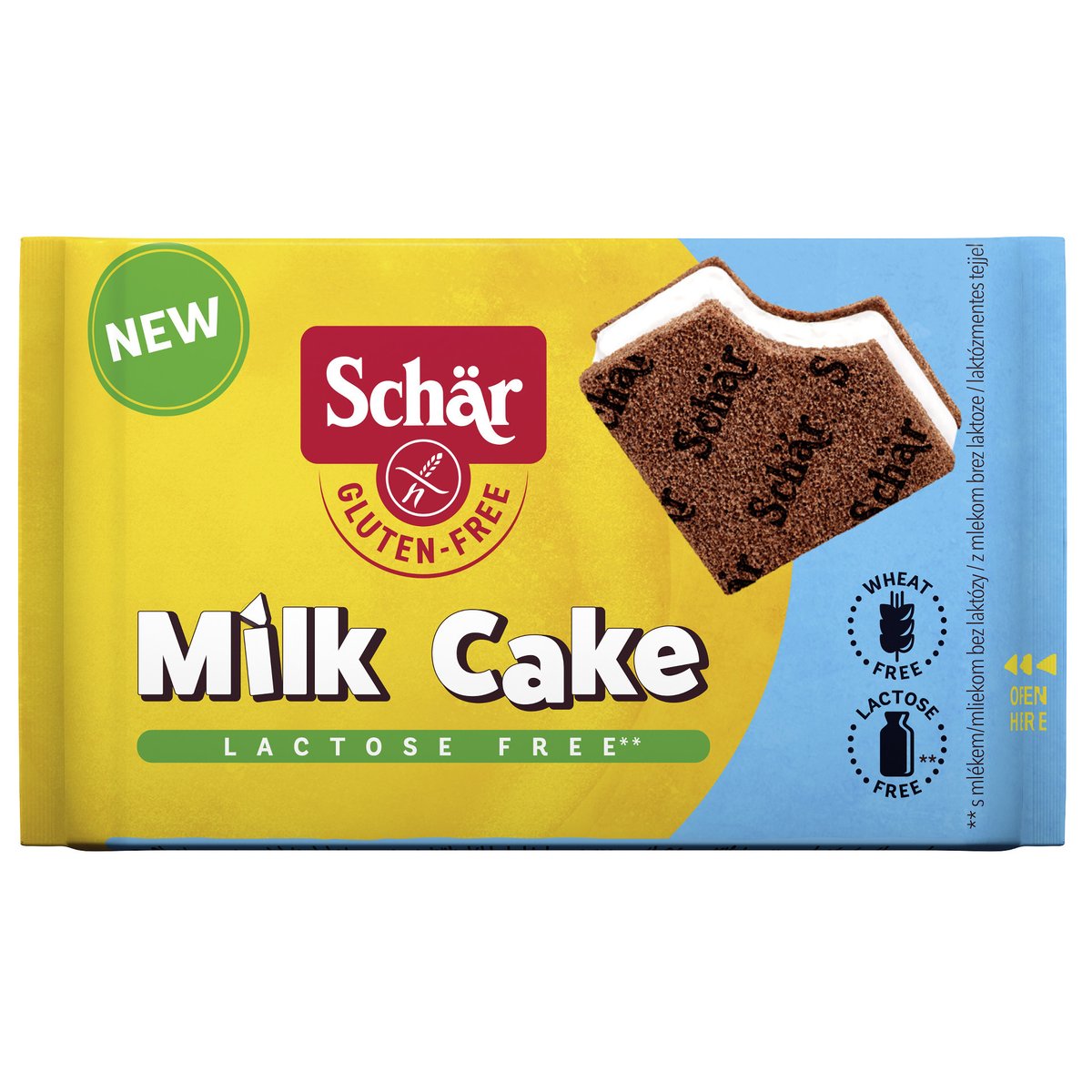 Schär Milk Cake bez laktózy 4×26 g