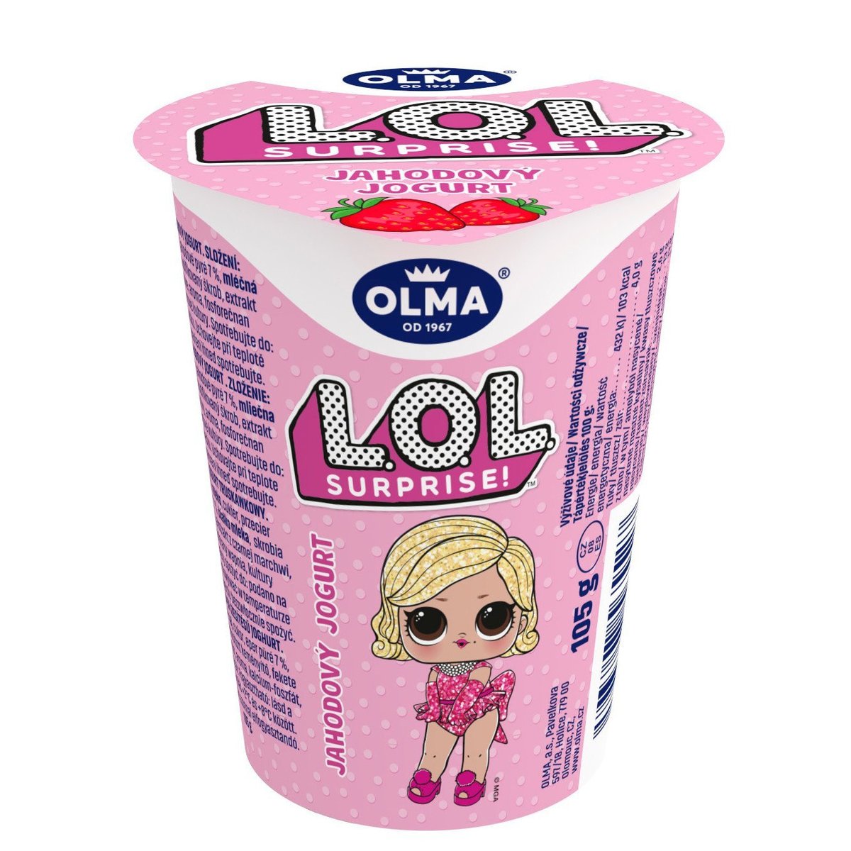 Olma Jahodový jogurt L.O.L. Surprise