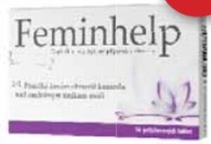 Feminhelp kontrola úniku moči 56 potahovaných tablet