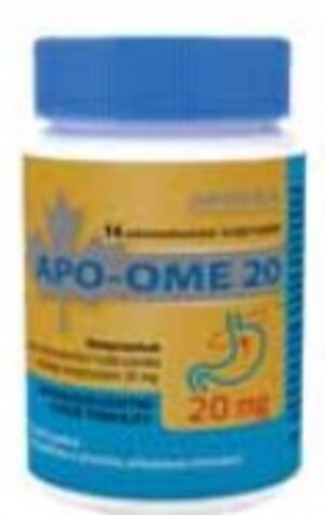 Apo-Ome 20 mg 14 enterosolventních tobolek