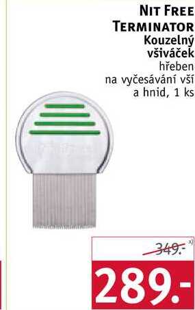 NIT FREE TERMINATOR Kouzelný všiváček ROSSMANN